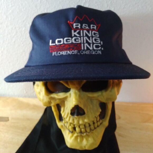 Vintage R&R King Logging Florence Oregon Snap Back Hat - Picture 1 of 6